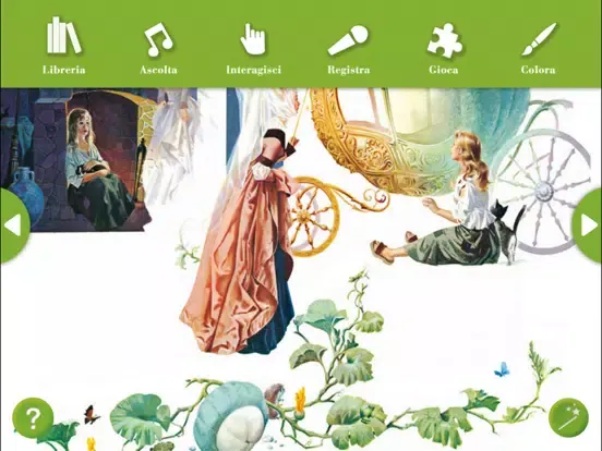 Fiabe Sonore iPad  Screenshots