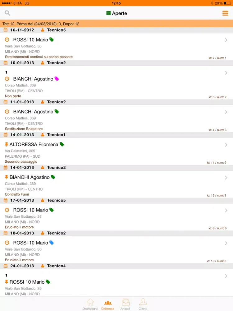 Ảnh chụp màn hình của GAT Mobile iPad 