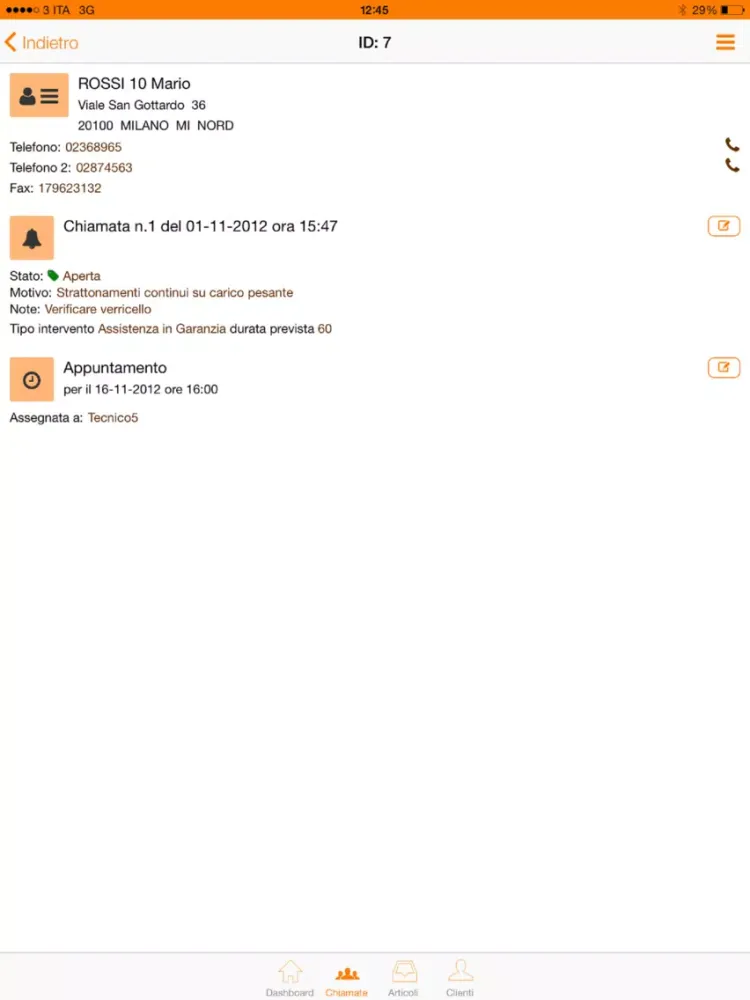 Ảnh chụp màn hình của GAT Mobile iPad 