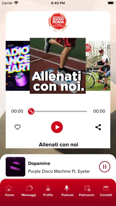 Capturas de tela do Dimensione Suono Roma