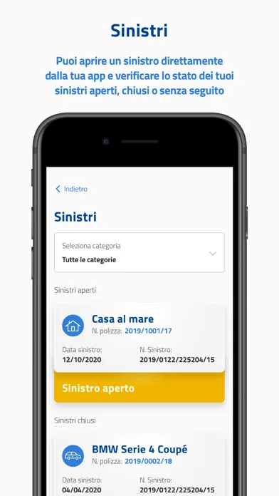 Capturas de pantalla de Reale Mutua Mobile