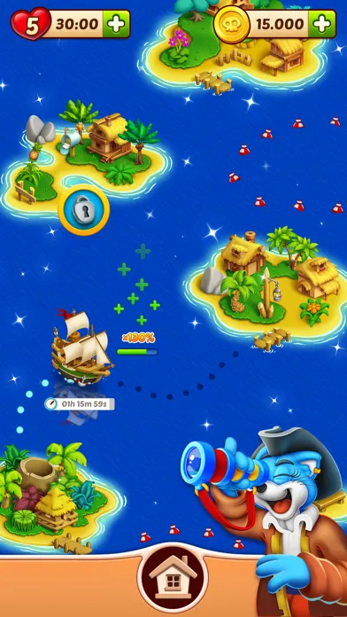 Captures d'écran de Stones & Sails