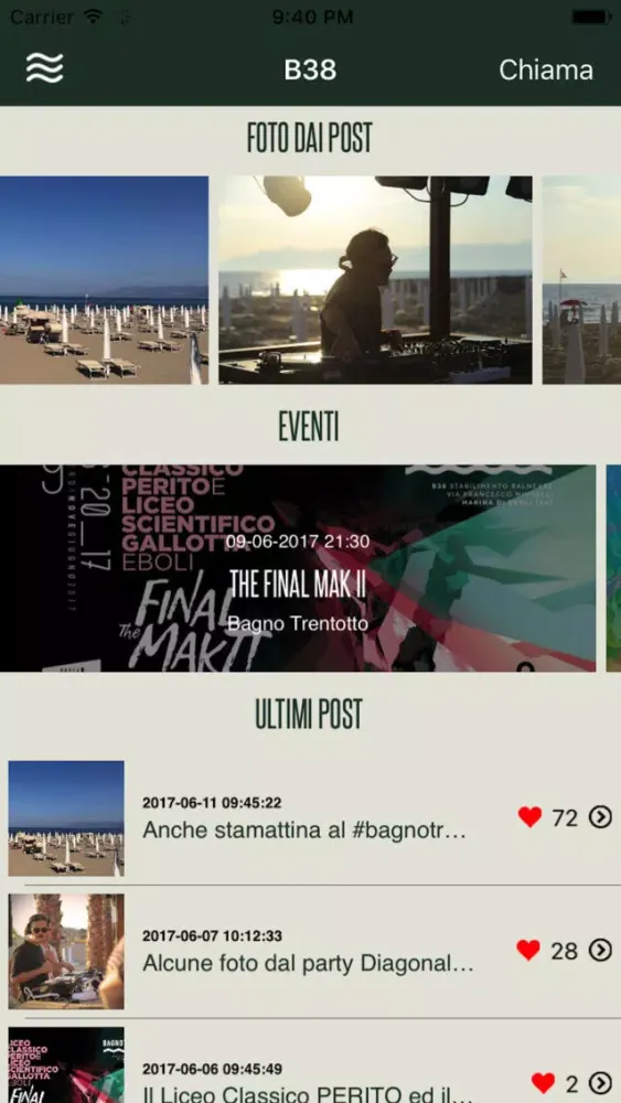 Zrzuty ekranu Lido Bagno 38