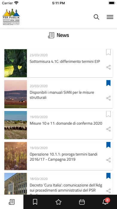 PSR-Puglia 2014-2022 스크린샷