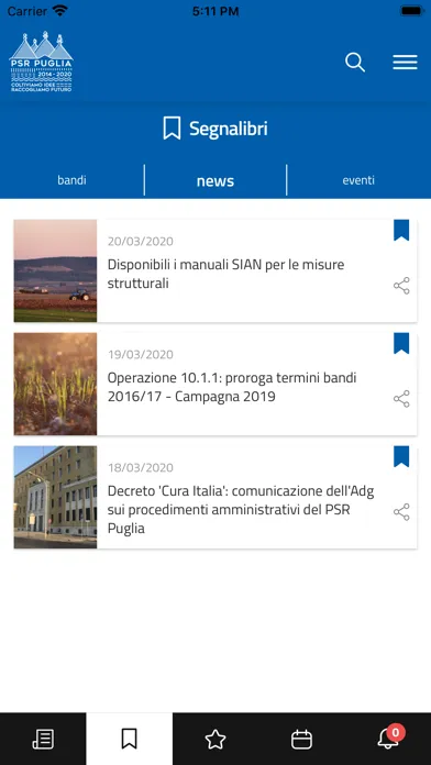 PSR-Puglia 2014-2022 스크린샷
