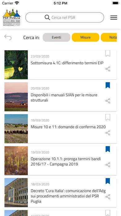PSR-Puglia 2014-2022 스크린샷