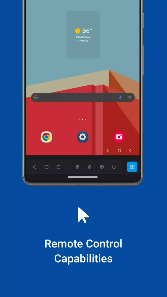 Ảnh chụp màn hình của Remote.It ScreenView