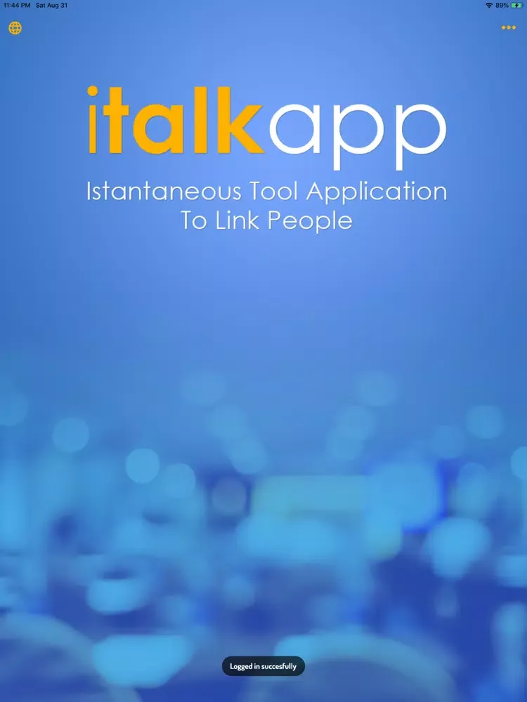 iTalk iPad 應用截圖