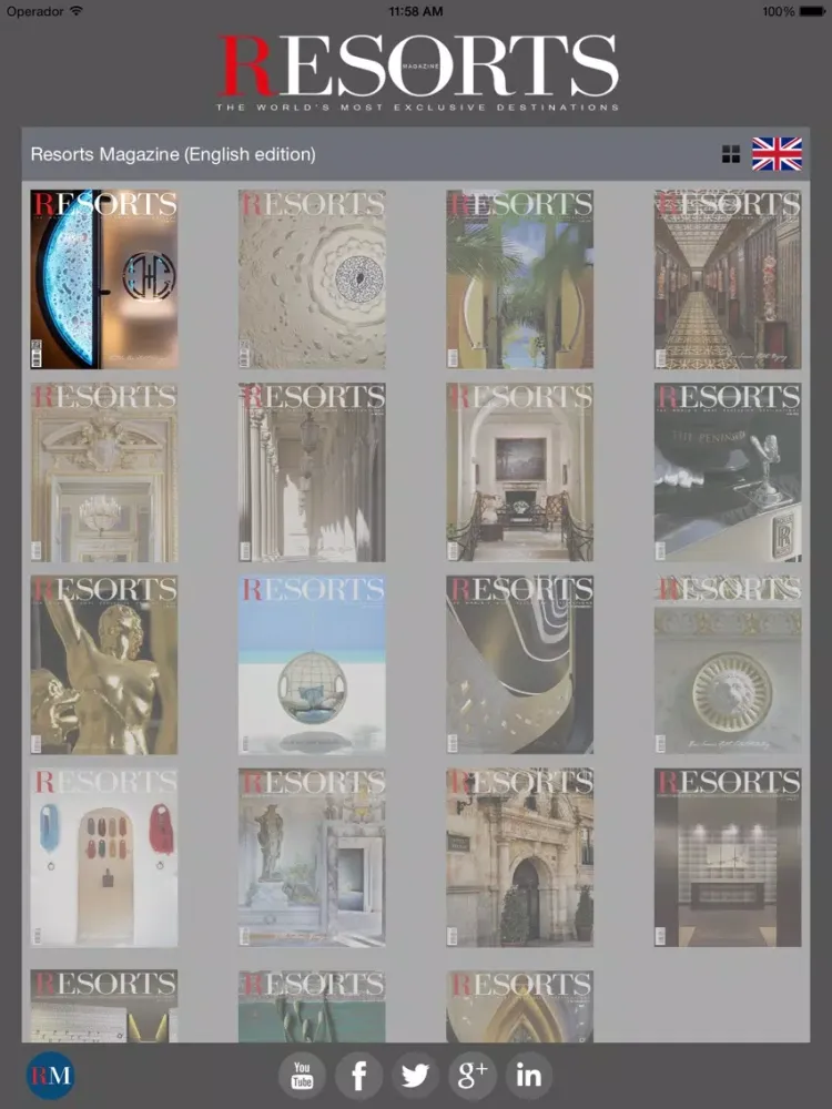 Resorts Magazine - The World’s Most Exclusive Destinations iPad  سکرین شاٹس