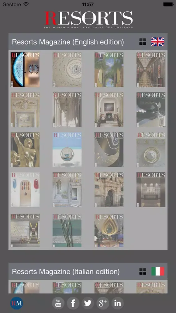 Resorts Magazine - The World’s Most Exclusive Destinations سکرین شاٹس