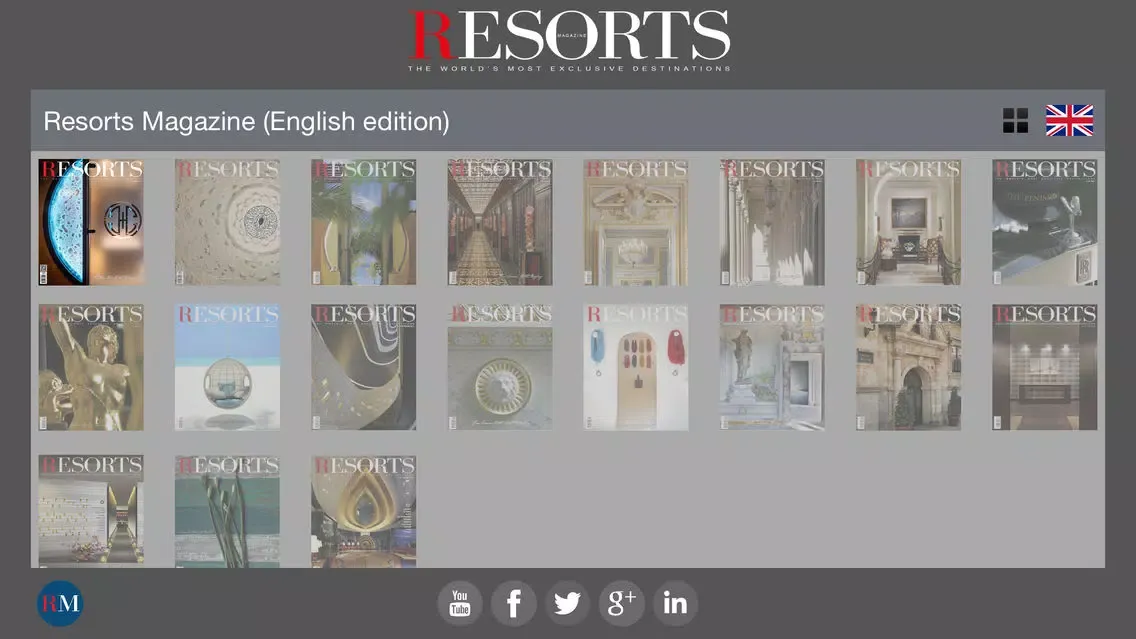 Resorts Magazine - The World’s Most Exclusive Destinations سکرین شاٹس