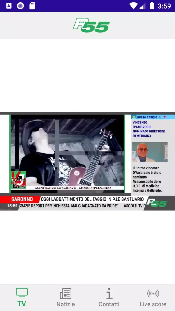 Rete 55 Screenshots