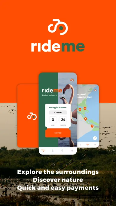 ภาพหน้าจอของ RideMe