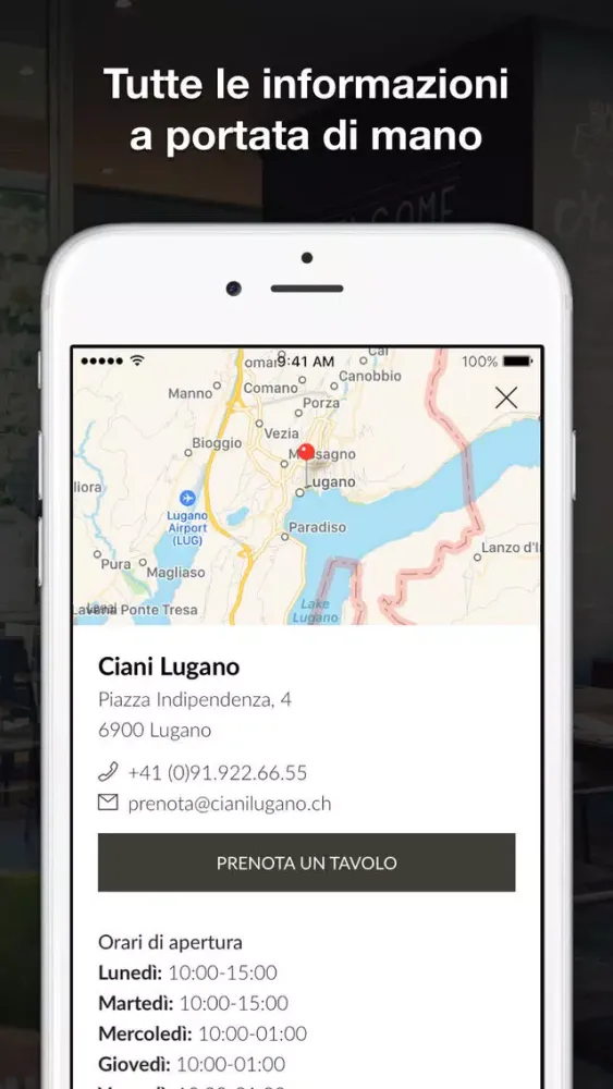 Ciani Lugano Ekran Görüntüleri