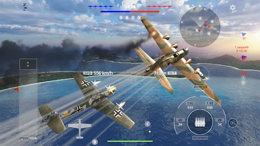 Capturas de pantalla de Wings of Heroes: plane games