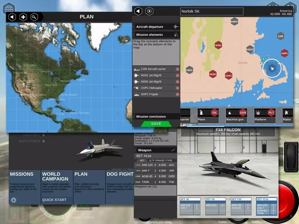 AirFighters Pro Ekran Görüntüleri