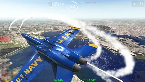 Ảnh chụp màn hình của Blue Angels: Aerobatic Flight 