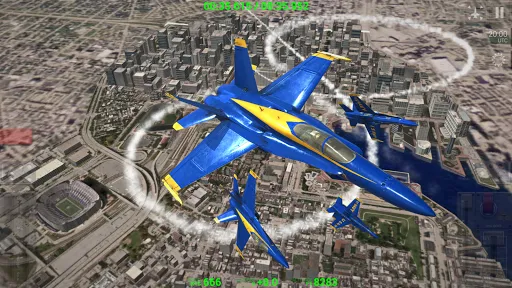 Ảnh chụp màn hình của Blue Angels: Aerobatic Flight 