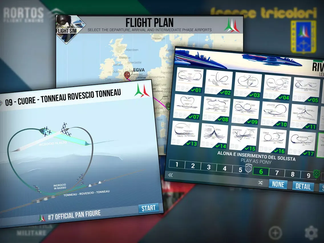 تصاویر Frecce Tricolori FS Pro iPad 