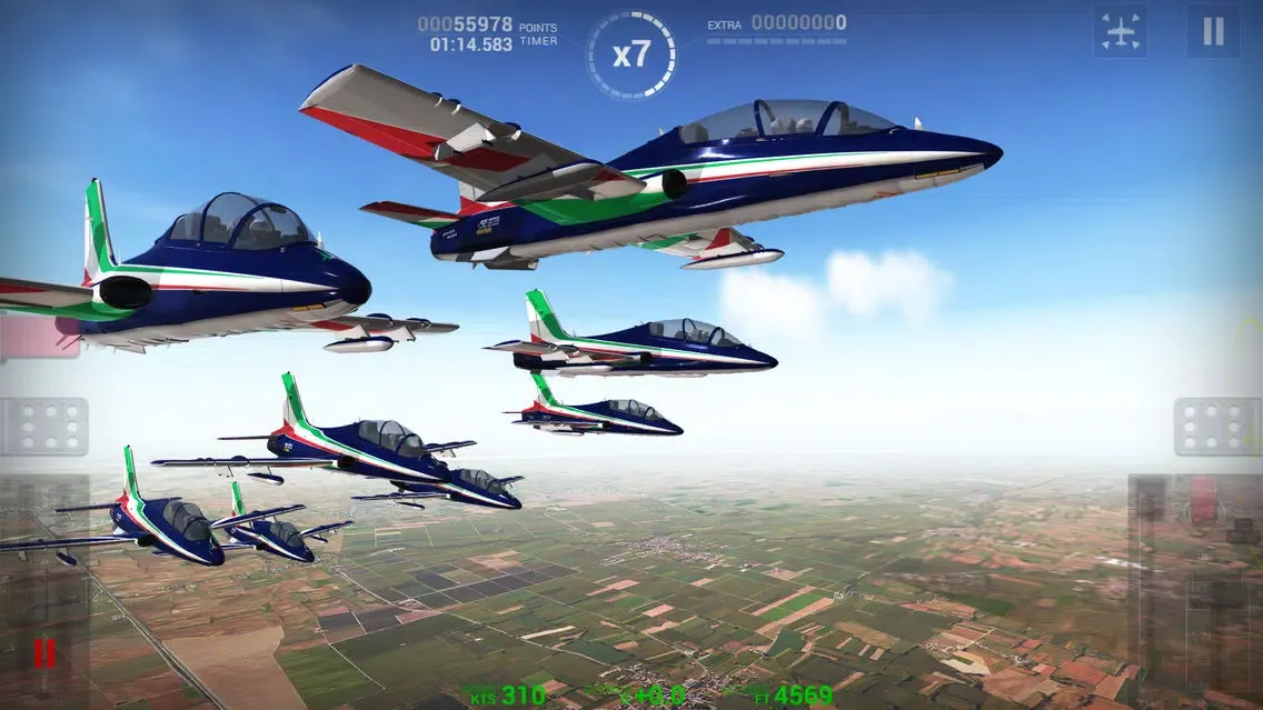 تصاویر Frecce Tricolori FS Pro