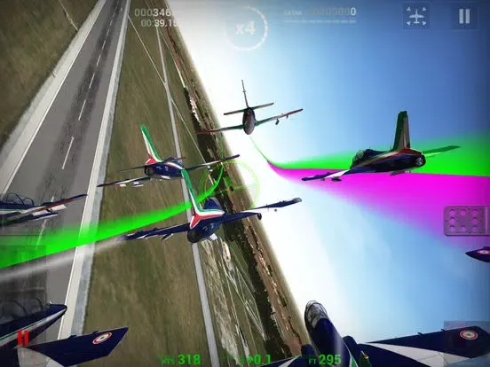 Frecce Tricolori Flight Simulator iPad  স্ক্রিনশট