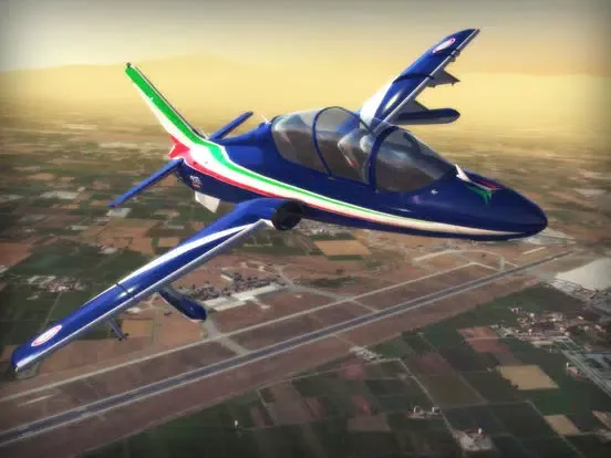 Frecce Tricolori Flight Simulator iPad  স্ক্রিনশট
