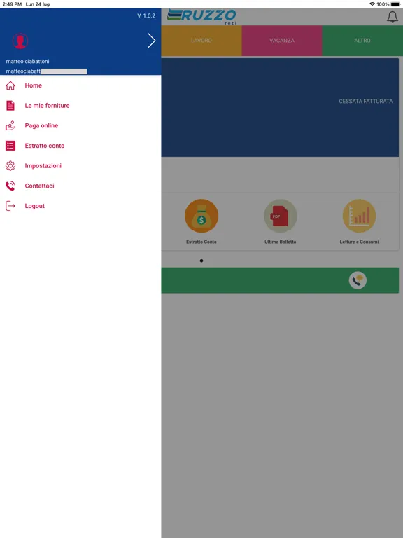 Ruzzo Reti iPad Screenshots