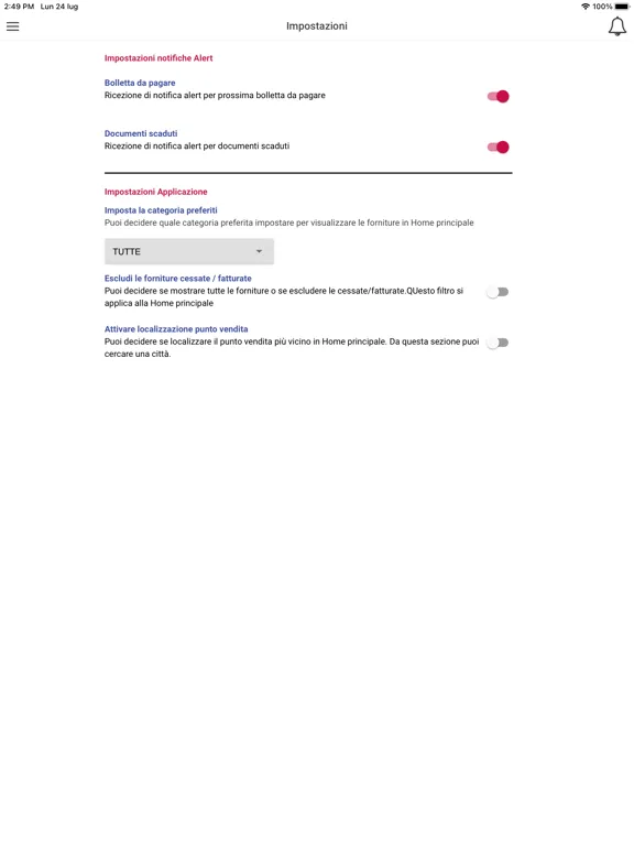 Ruzzo Reti iPad Screenshots