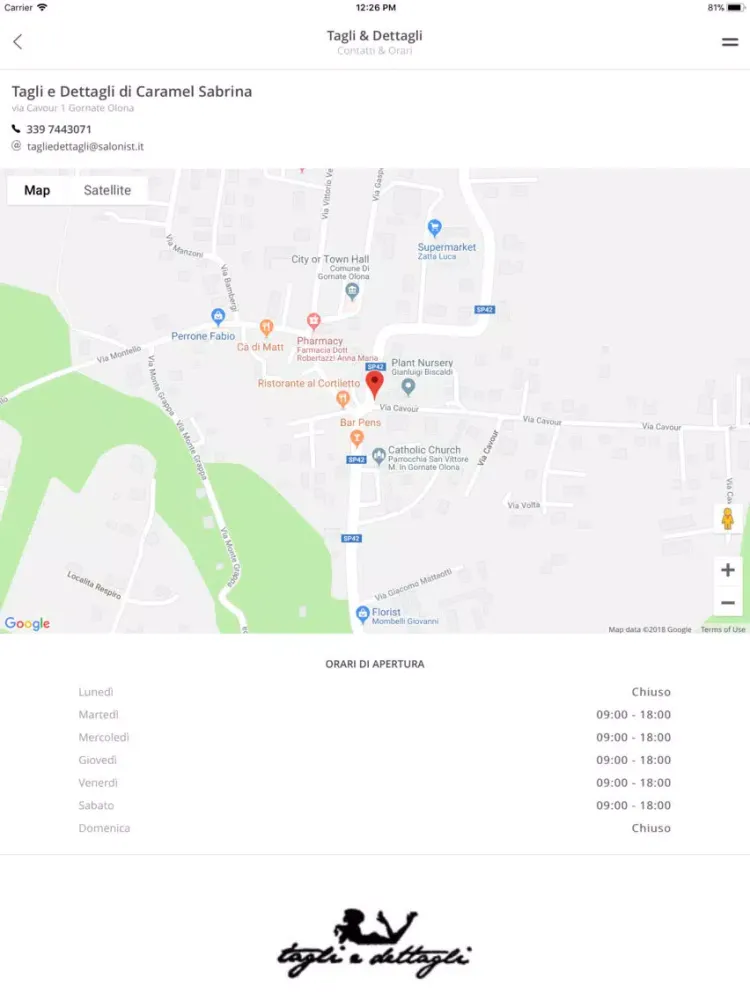 Tagli & Dettagli iPad  Screenshots