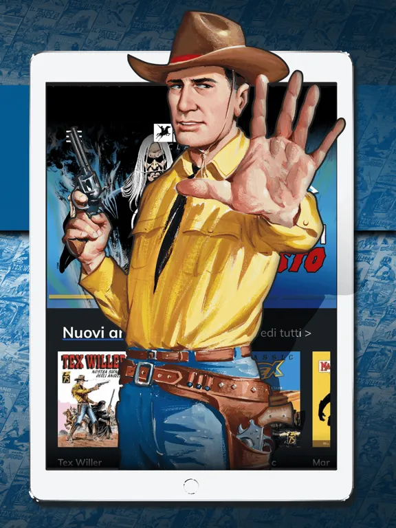 Bonelli Digital Classic iPad  Screenshots