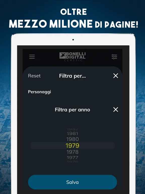 Bonelli Digital Classic iPad  Screenshots