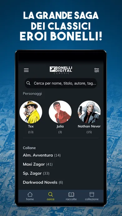 Bonelli Digital Classic Screenshots