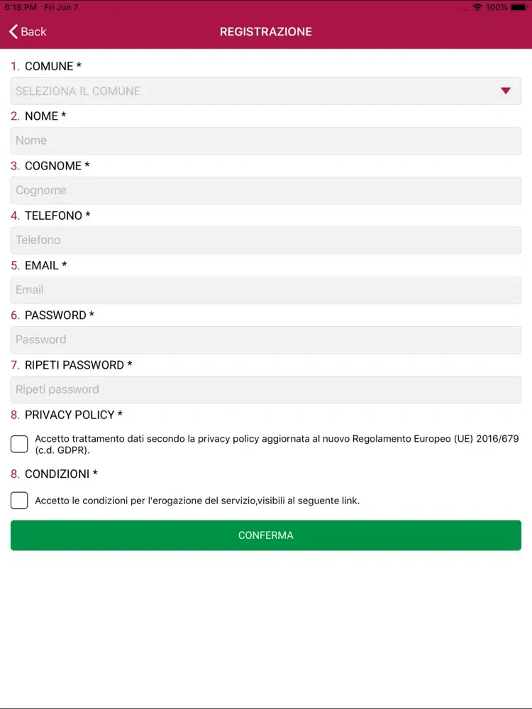 Скриншоты DervitApp iPad 
