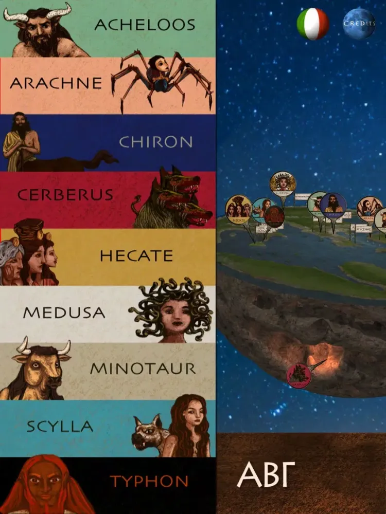 Mythological Monsters iPad  স্ক্রিনশট