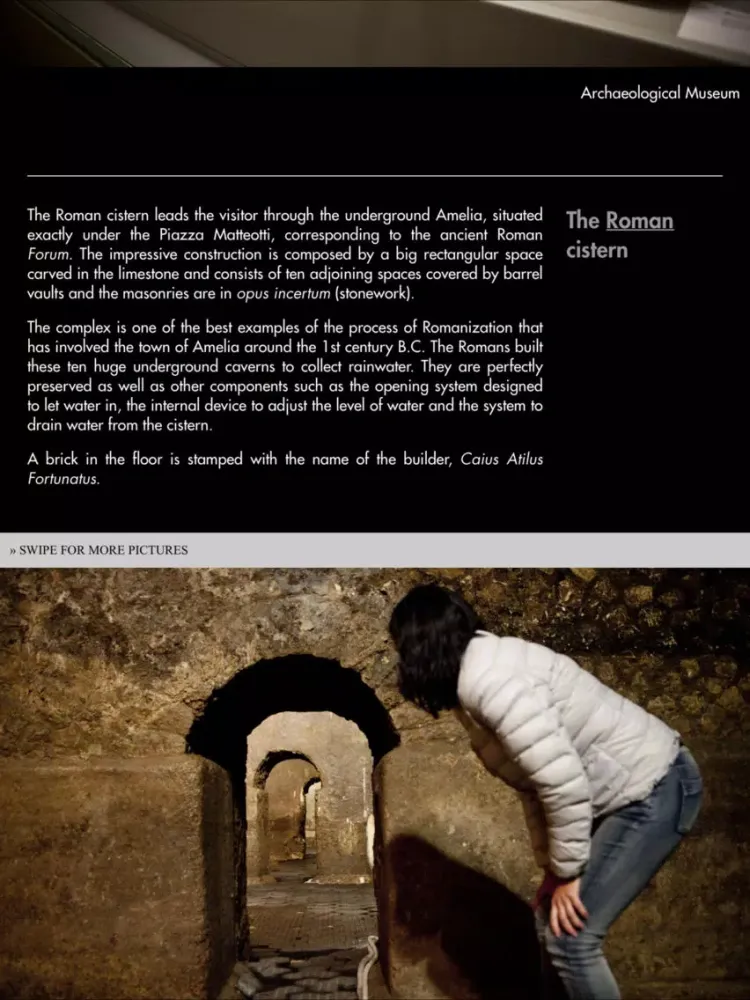 Скриншоты Amelia - Umbria Museums iPad 