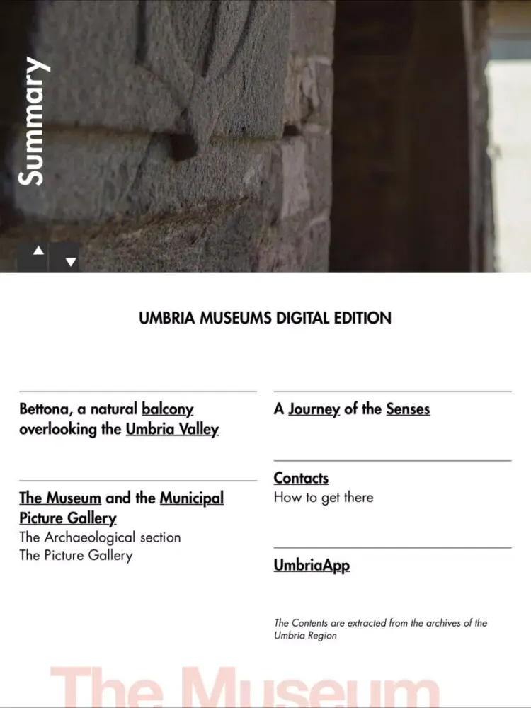 Bettona - Umbria Museums iPad 應用截圖