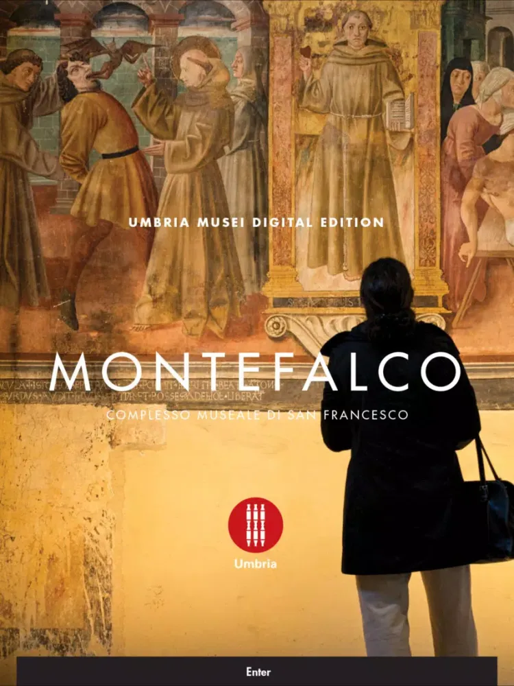 Tangkapan skrin Montefalco - Umbria Musei iPad 