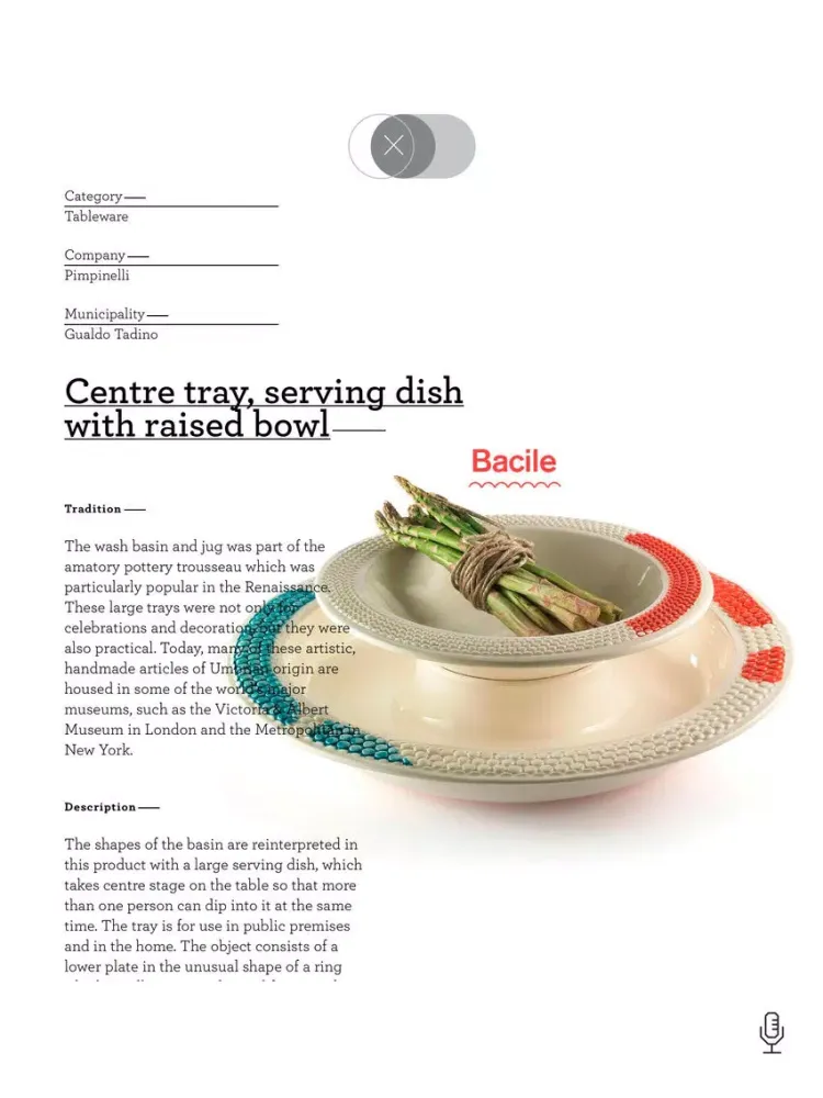 Ceramics Made in Umbria iPad 應用截圖