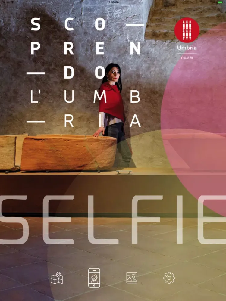 Scoprendo l'Umbria Selfie iPad  Screenshots
