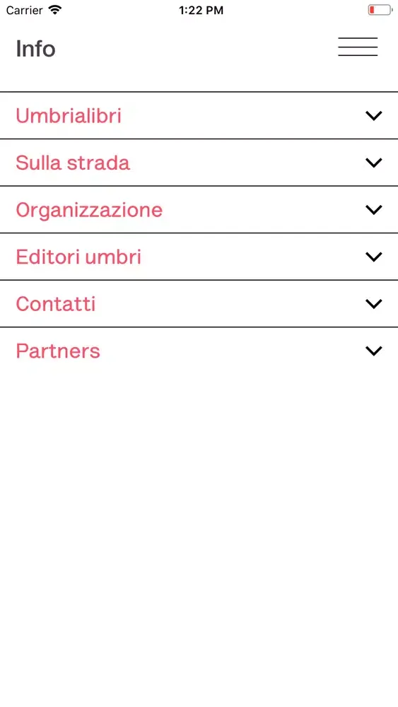 Captures d'écran de Umbria Libri