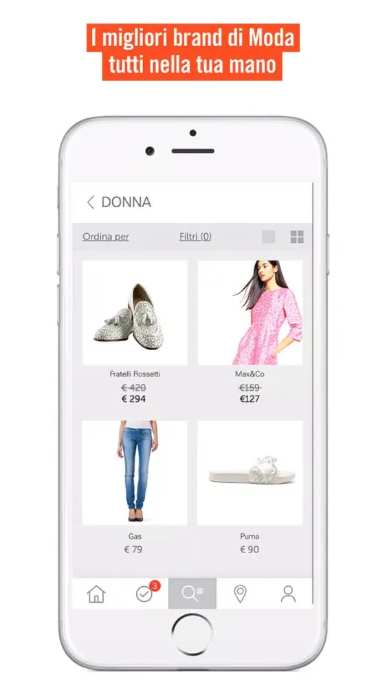 Zrzuty ekranu Papèm - la moda intorno a te