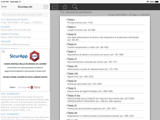 Safety Codex iPad 应用截图