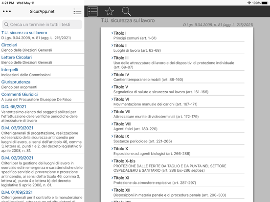 Safety Codex iPad 应用截图
