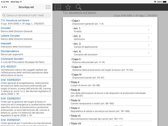 Safety Codex iPad 应用截图