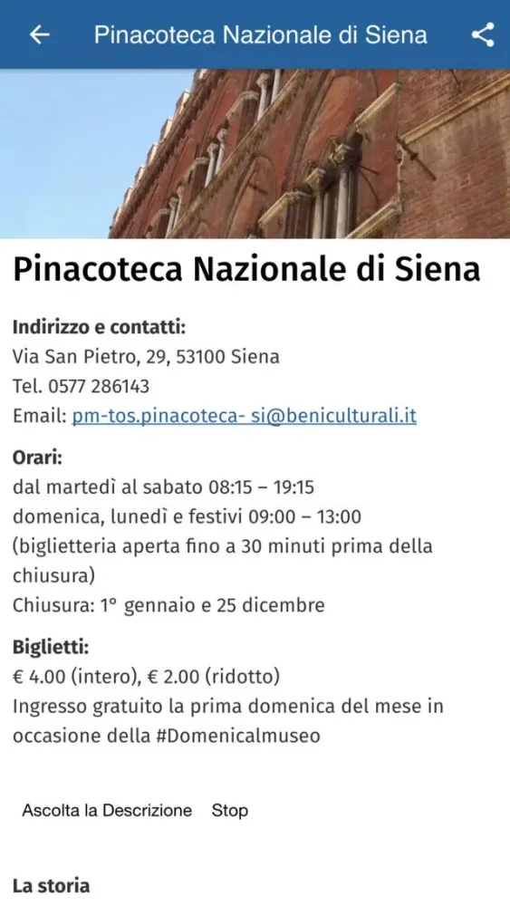 Zrzuty ekranu Siena - La Storia per Immagini