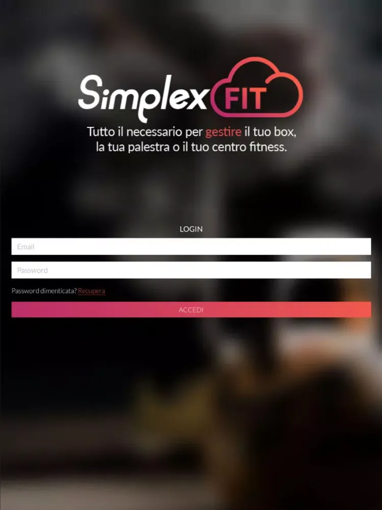 SimplexFit Business iPad  Screenshots