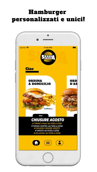 Skassapanza Hamburgeria سکرین شاٹس