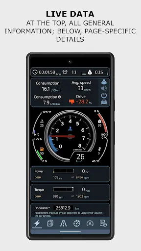 Zrzuty ekranu SmartControl Auto (OBD2 & Car)