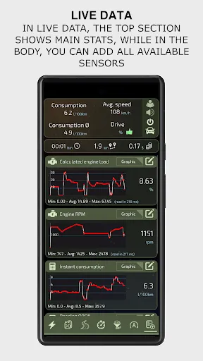 Zrzuty ekranu SmartControl Auto (OBD2 & Car)