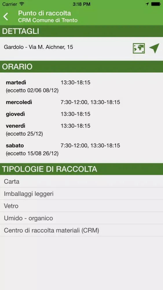100% Riciclo - Trento سکرین شاٹس
